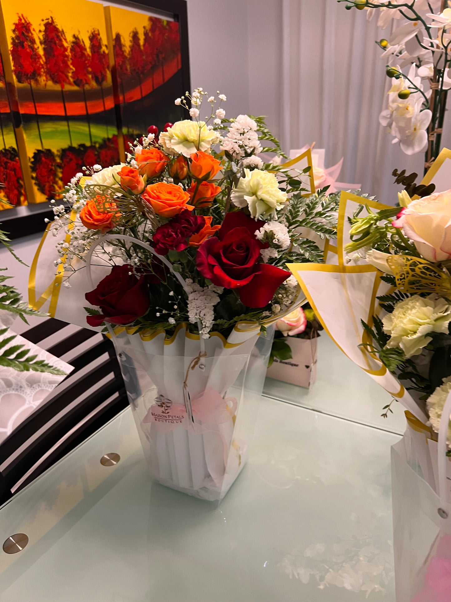 Sunset Romance Bouquet
