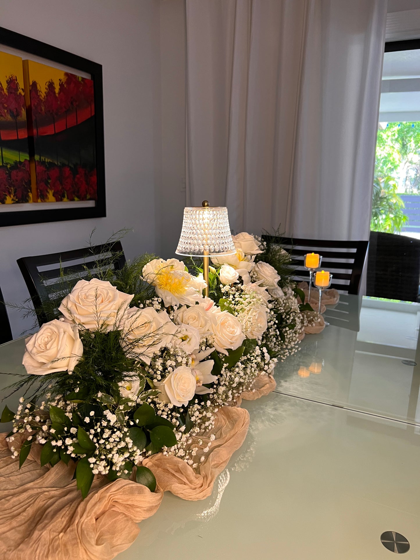 Long Table Luxury Centerpiece