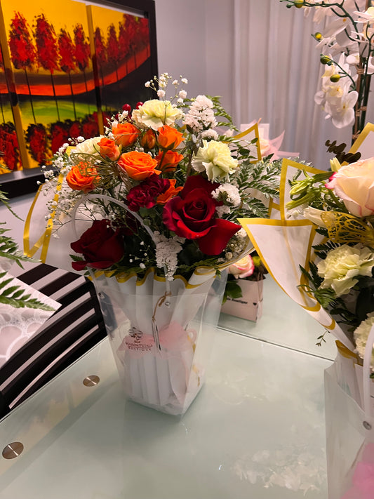 Sunset Romance Bouquet