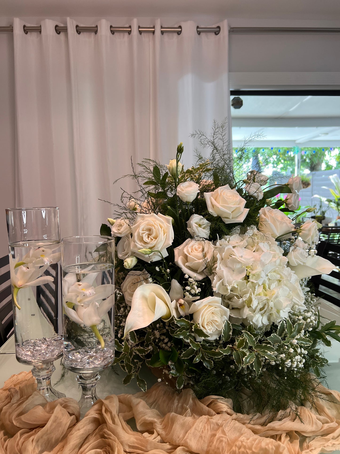 Signature Ivory Garden Arrangement