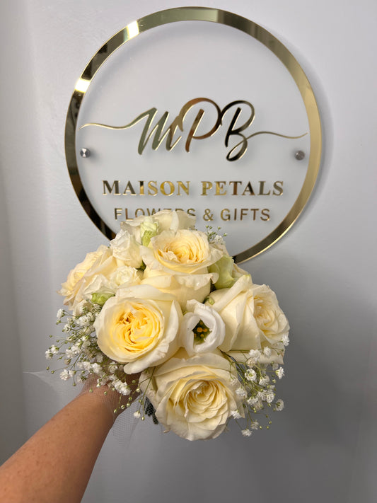 Ivory Grace Bridesmaid Bouquet